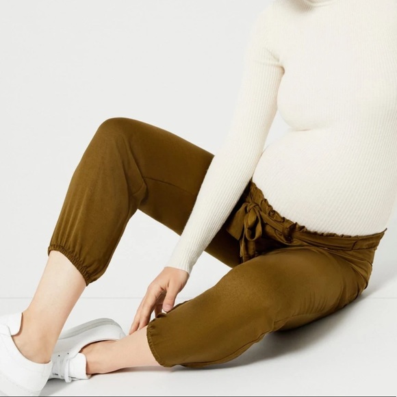 UNDERBELLY CHARMEUSE JOGGER MATERNITY PANT - Picture 9 of 11